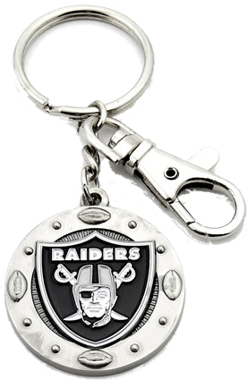 Oakland Raiders Keychain